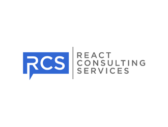 React Consulting Services - We also use RCS logo design by johana