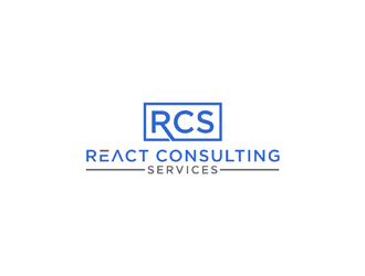 React Consulting Services - We also use RCS logo design by johana