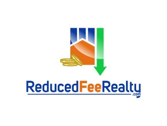 ReducedFeeRealty.com logo design by DesignPal