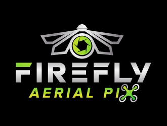 Firefly Aerial Pix logo design by jaize