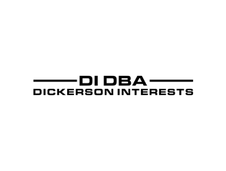 DI dba DICKERSON INTERESTS logo design by johana