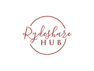 Rydeshare Hub logo design by bricton