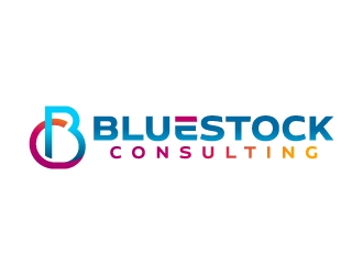 Bluestock Consulting logo design by jaize