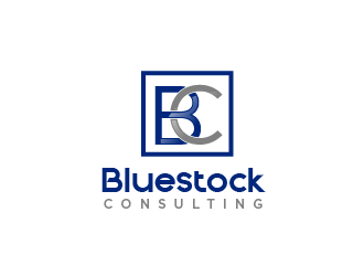 Bluestock Consulting logo design by THOR_
