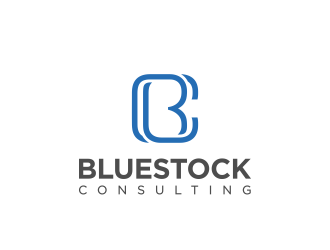 Bluestock Consulting logo design by prologo