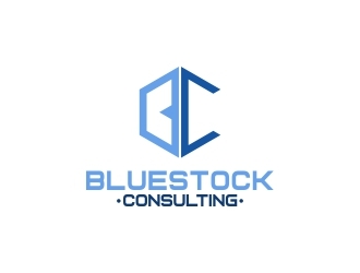 Bluestock Consulting logo design by MRANTASI