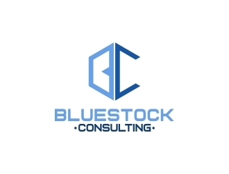 Bluestock Consulting logo design by MRANTASI