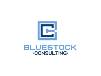 Bluestock Consulting logo design by MRANTASI