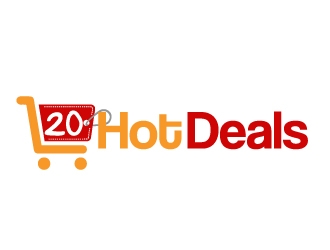 20 Hot Deals logo design by ElonStark