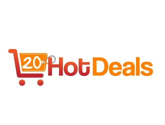 20 Hot Deals logo design by ElonStark