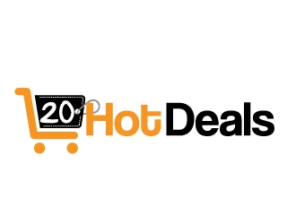 20 Hot Deals logo design by ElonStark
