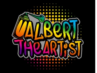 Albert The Artist logo design by Xeon