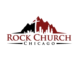 Rock Church Chicago logo design by ElonStark