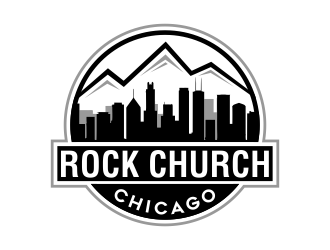 Rock Church Chicago logo design by done
