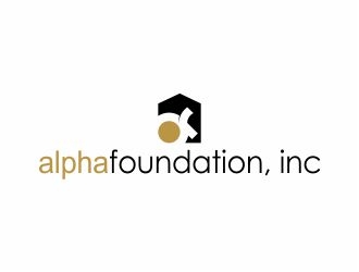 Alpha Foundation, Inc. logo design by 48art
