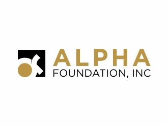Alpha Foundation, Inc. logo design by 48art