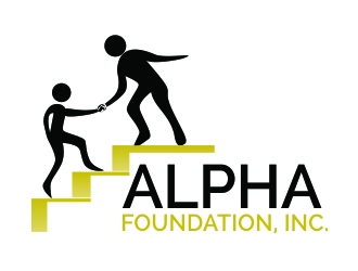 Alpha Foundation, Inc. logo design by ElonStark