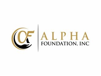 Alpha Foundation, Inc. logo design by 48art