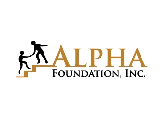 Alpha Foundation, Inc. logo design by ElonStark