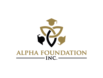 Alpha Foundation, Inc. logo design by mhala