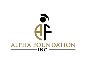 Alpha Foundation, Inc. logo design by mhala