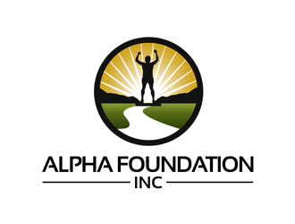 Alpha Foundation, Inc. logo design by kunejo