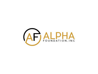 Alpha Foundation, Inc. logo design by ubai popi
