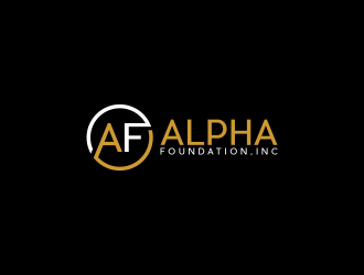 Alpha Foundation, Inc. logo design by ubai popi