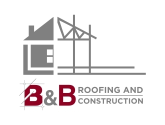 B & B Roofing and Construction logo design by dibyo