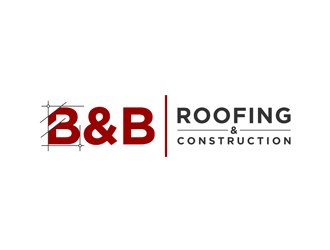 B & B Roofing and Construction logo design by ndaru