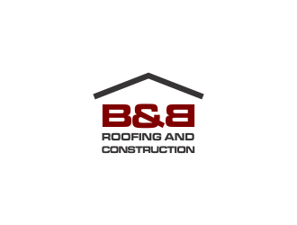 B & B Roofing and Construction logo design by Meyda