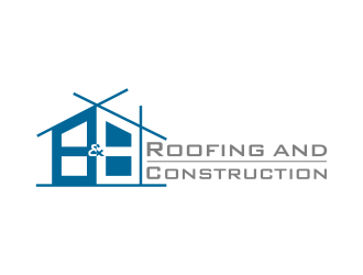 B & B Roofing and Construction logo design by sokha