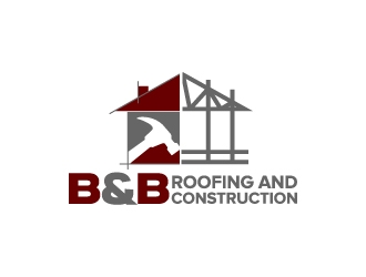 B & B Roofing and Construction logo design by jaize
