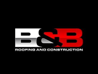 B & B Roofing and Construction logo design by MarkindDesign