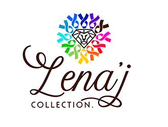 LenaJ COLLECTION. logo design by 3Dlogos