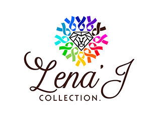 LenaJ COLLECTION. logo design by 3Dlogos