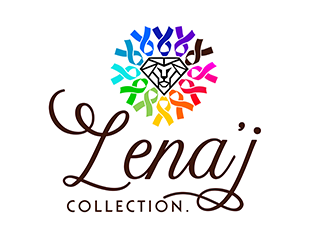 LenaJ COLLECTION. logo design by 3Dlogos