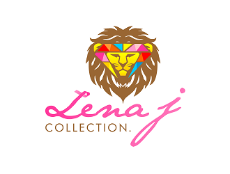 LenaJ COLLECTION. logo design by Republik