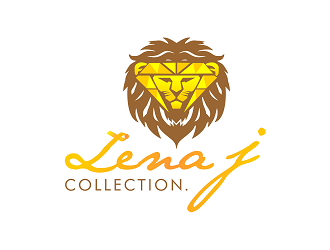 LenaJ COLLECTION. logo design by Republik