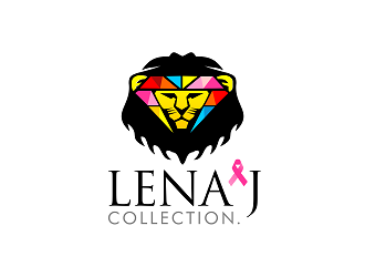 LenaJ COLLECTION. logo design by Republik