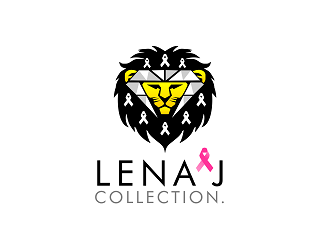 LenaJ COLLECTION. logo design by Republik