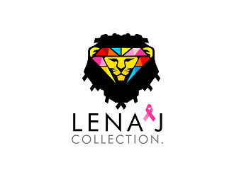 LenaJ COLLECTION. logo design by Republik