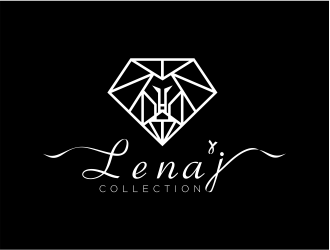 LenaJ COLLECTION. logo design by MagnetDesign
