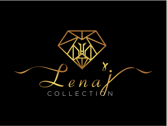 LenaJ COLLECTION. logo design by MagnetDesign