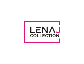 LenaJ COLLECTION. logo design by rief