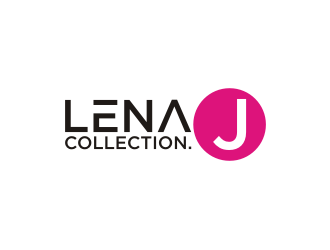 LenaJ COLLECTION. logo design by rief