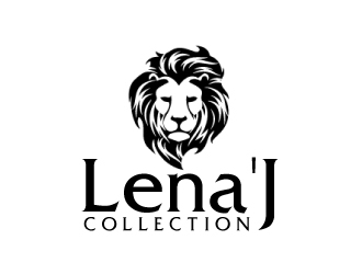 LenaJ COLLECTION. logo design by ElonStark