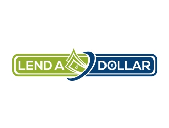 LEND A DOLLAR logo design by fawadyk