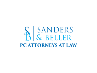 Sanders & Beller PC Attorneys at Law logo design by qqdesigns