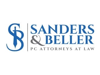 Sanders & Beller PC Attorneys at Law logo design by shere